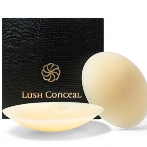 New Lush Conceal Silicone Nipple Covers Nude Reusable Adhesive Pasties in box